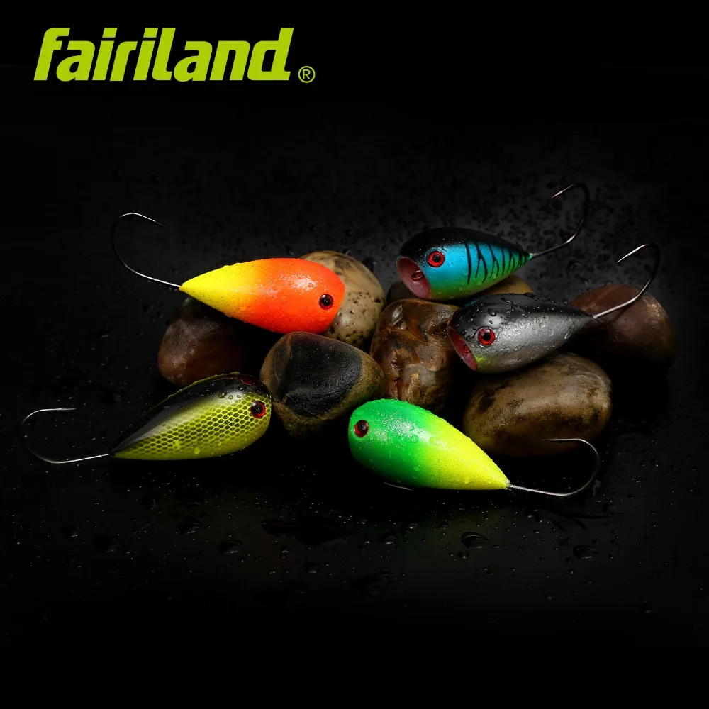 Fairiland 1 шт Яйцо приманка поппер 80 мм/3 15 дюймов 13 2 г/0 47 унций Topwater искусственная