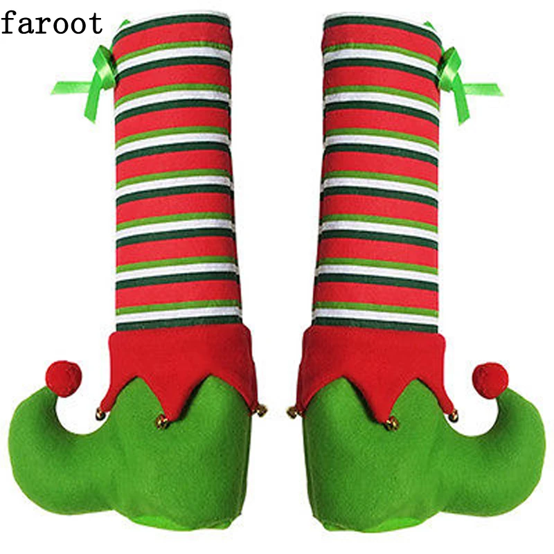 1 шт нога эльфа стул или стол ноги покрывает рождественские вечерние носки