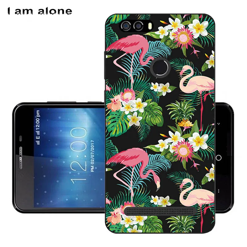 Чехлы для телефонов I am alone для Leagoo power 2 5,0 дюйма, мягкие чехлы из ТПУ для мобильных телефонов с мультяшным принтом для Leagoo power 2, сумки