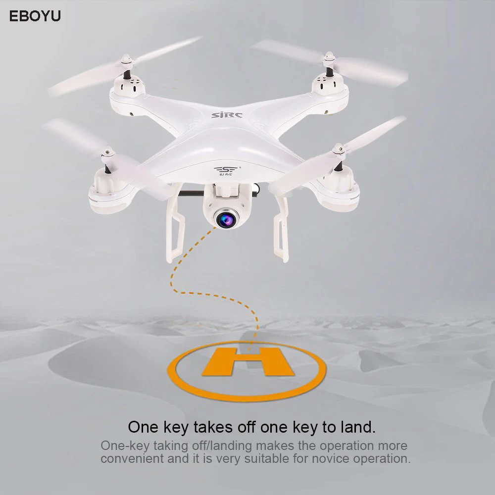SJR/C S20W(gps) FPV Регулируемый 720 P/1080 P HD камера Широкоугольный RTF Двойной gps позиционирование высота удержания RC Квадрокоптер Дрон