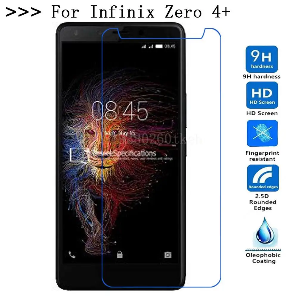 Закаленное стекло 9H для смартфона Infinix Note 3 pro Zero 4 plus Hot lite S Взрывозащищенная