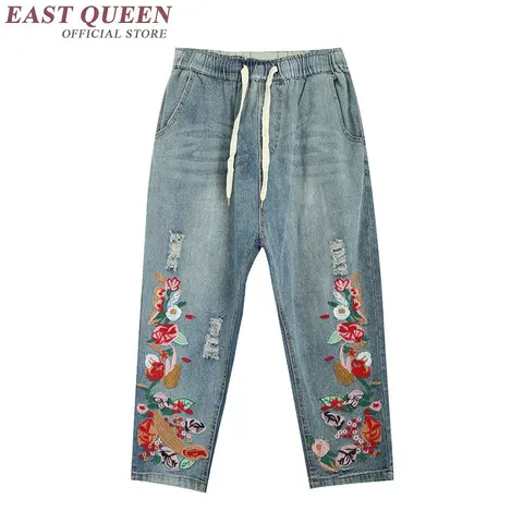 Женские джинсы с вышивкой, женские джинсы с вышивкой, женские джинсы KK1431 H