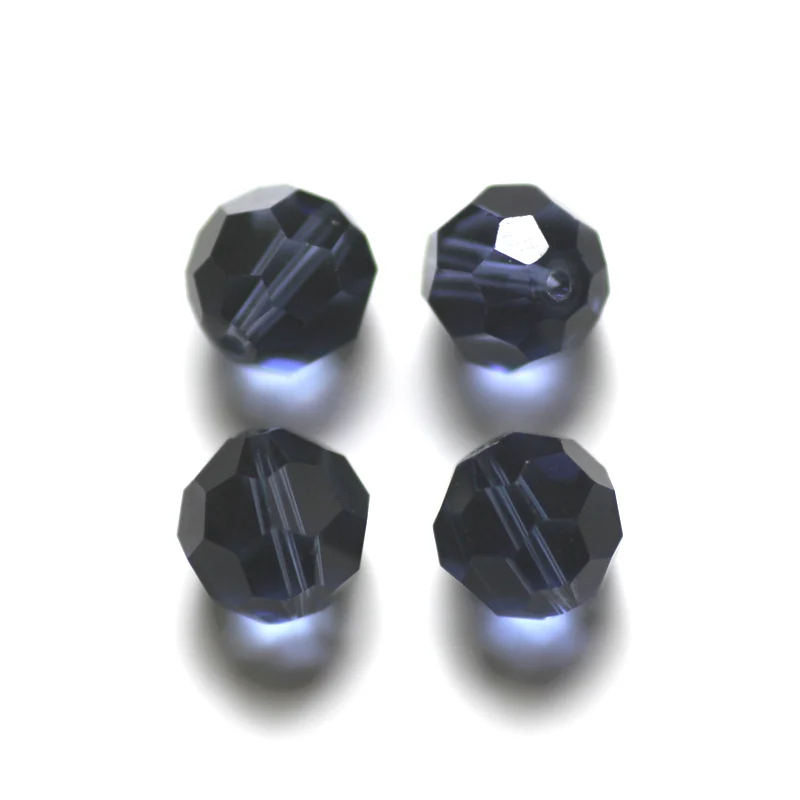 

Zitong Hot Multi Colors 6mm 100pcs AAA Round Austria faceted Crystal Glass Beads Loose Spacer DIY Beads Jewelry Making