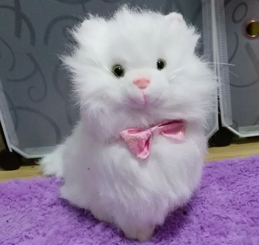 Говорящая игрушка в виде персидской кошки на русском языке электронные игрушки