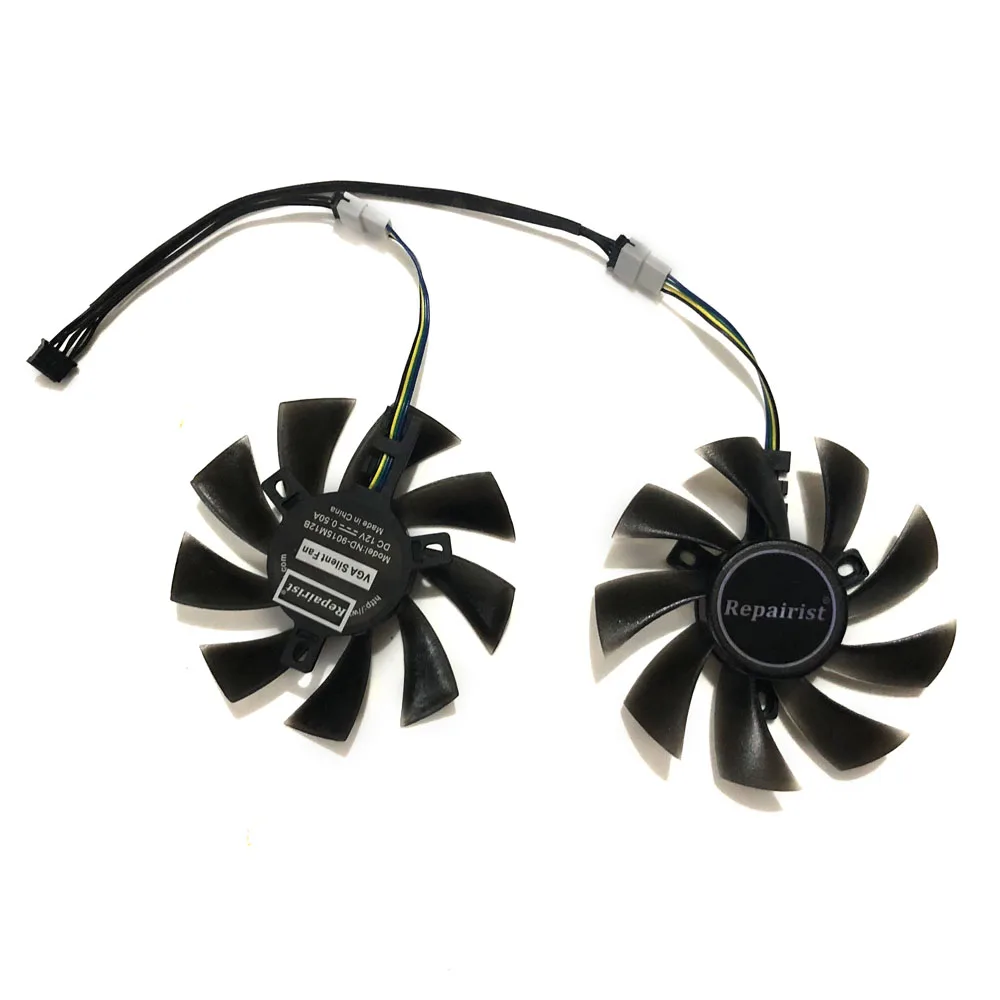 RX480 GPU Радиатор вентилятора для Gigabyte RX 480 GTX 1060/1050 WINDFORCE 1050Ti G1 игровой VGA вентилятор