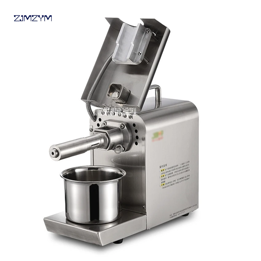 Oil Press Machine Stainless Steel Peanut Presser For Sesame/Melon Seeds/Rapeseed/Flax/Walnut Olives Pressers YF-J503-1 | Бытовая