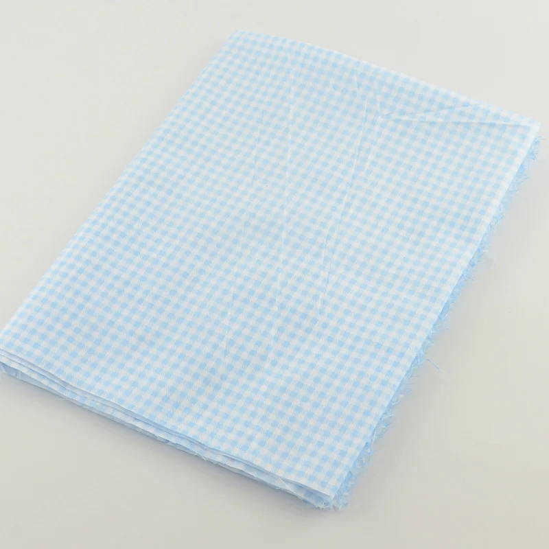 Blue and white plaid designs cotton fabric bedding tales home textile quilting patchwork twill 50cmx160cm/piece sewing tecido|textile fabrics in