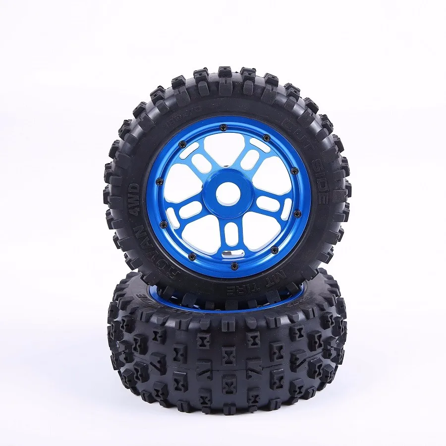 1/5 rc грузовик запасные части Losi 5ive-T 5 T Rovan LT км X2 сплава для центрального движения колеса с ногтей шин