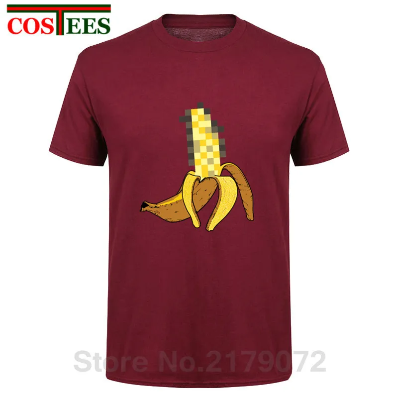 Мужская футболка с бананом Сексуальная бананом|Мужские футболки| |