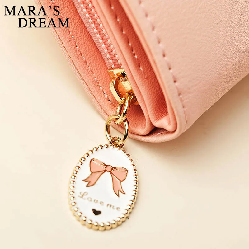 Кошелек Mara's Dream женский с милым котом маленький кошелек на молнии для девушек