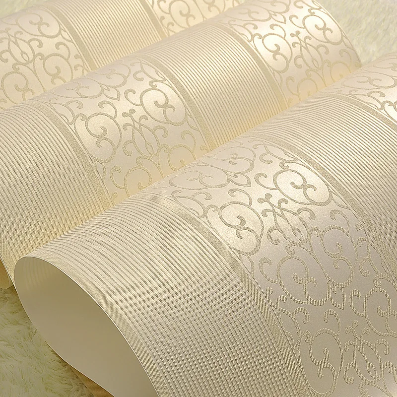 

vertical stripes 3D non-woven wallpaper decoration engineering Gaestgiveriet Hotel room wallpaper living room bedroom wallpaper