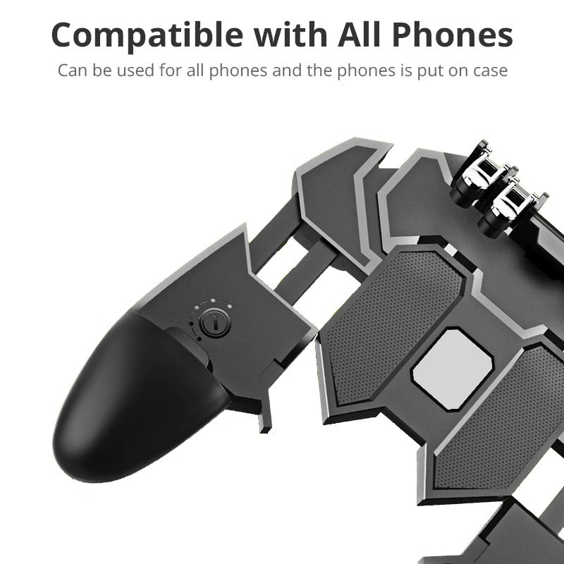 Pubg контроллер для iPhone Android Pubg мобильный геймпад шесть пальцев r1 игровой контроллер для триггера Pubg джойстик игровой консоли