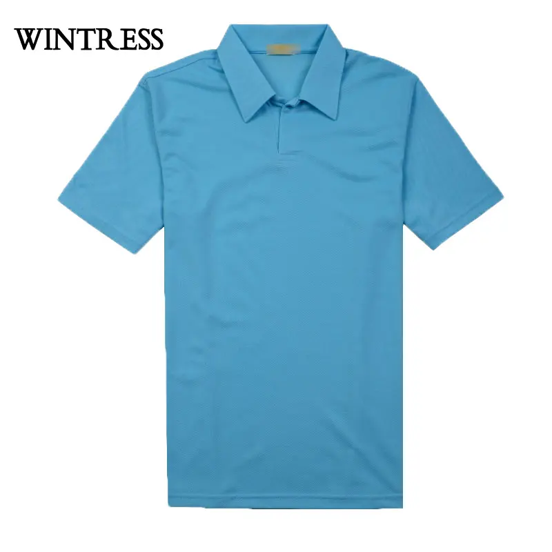 WINTRESS Men Casual Style Camisa Polo Shirt New Design Solid Turn Down Collar Top Unisex Clothes Can Custom Logo | Мужская одежда