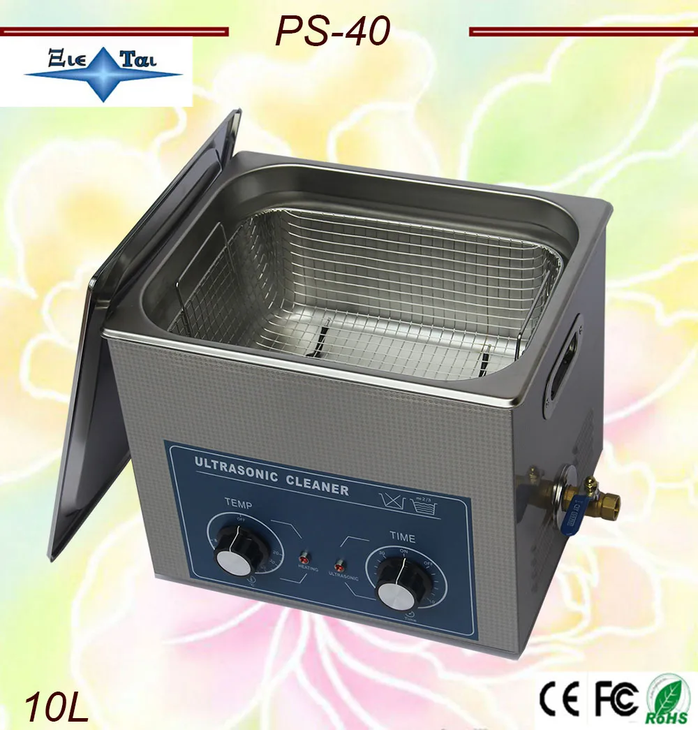 Горячая Распродажа Ультразвуковой очиститель AC110/220V 10L 240w PS 40 AC110/220v с таймером и