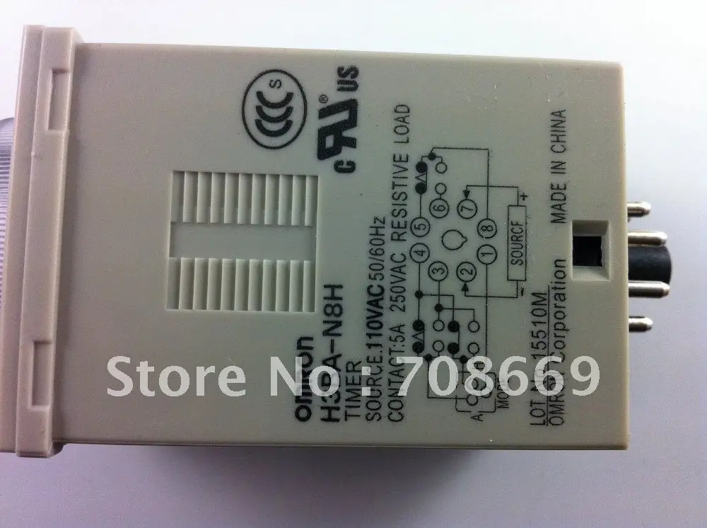 Многофункциональное реле времени H3BA N8H 8PIN 2NO 2NC AC220V|timer relay|multifunction timer relayomron time relay |