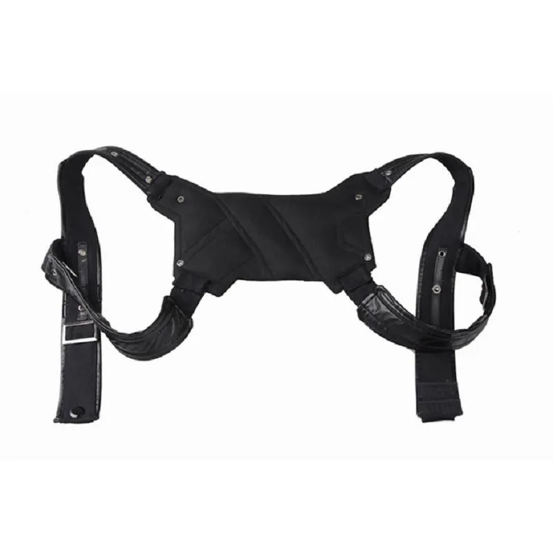 Only Belt Капитан Америка 2 Зимний Солдат Джеймс Бьюкенен Барнс косплей костюм Взрослый Хэллоуин только жилет рубашка ремень аксессуары кожа - Цвет: Only Belt