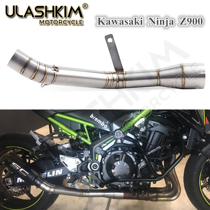 Z900 Ninja900 выхлопная труба z 900 ninja без шнуровки для kawasaki мотоцикл глушитель
