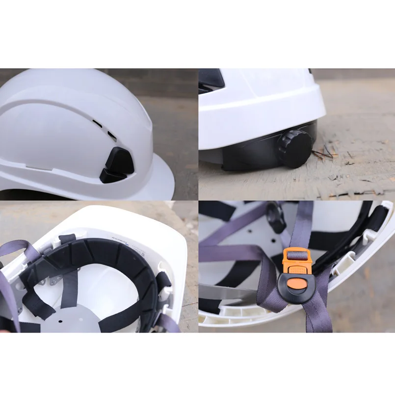 

CK Tech.ABS Hard Hat Safety Helmet Construction Climbing Steeplejack Worker Protective Cap Outdoor Workplace Safety Supplies