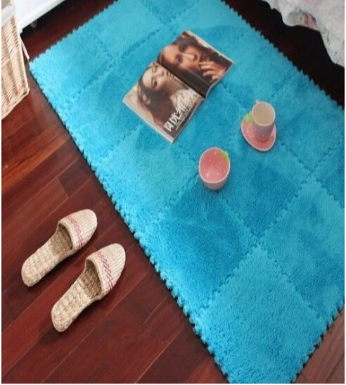 Головоломки штук ковер плюшевая спальня магазин для ребенка ползающий коврик 30*30