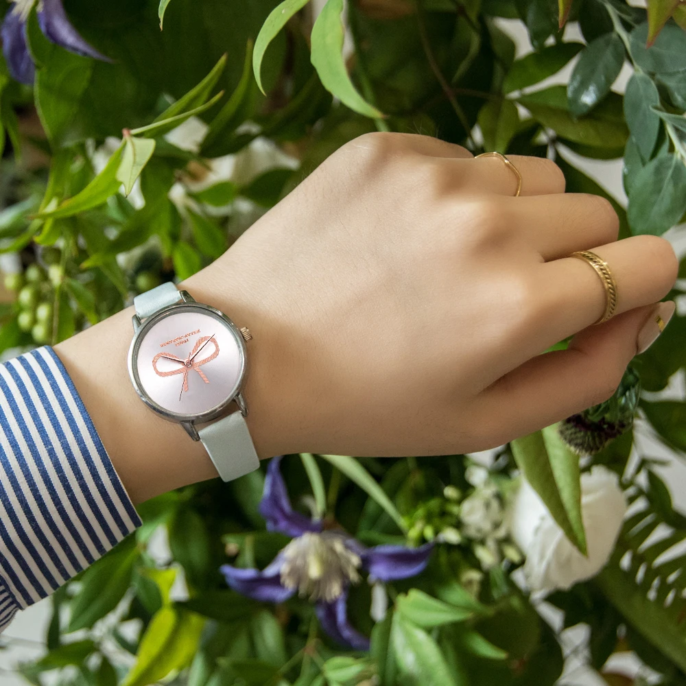 Женские часы белый кожаный ремешок аналоговые кварцевые наручные браслеты для