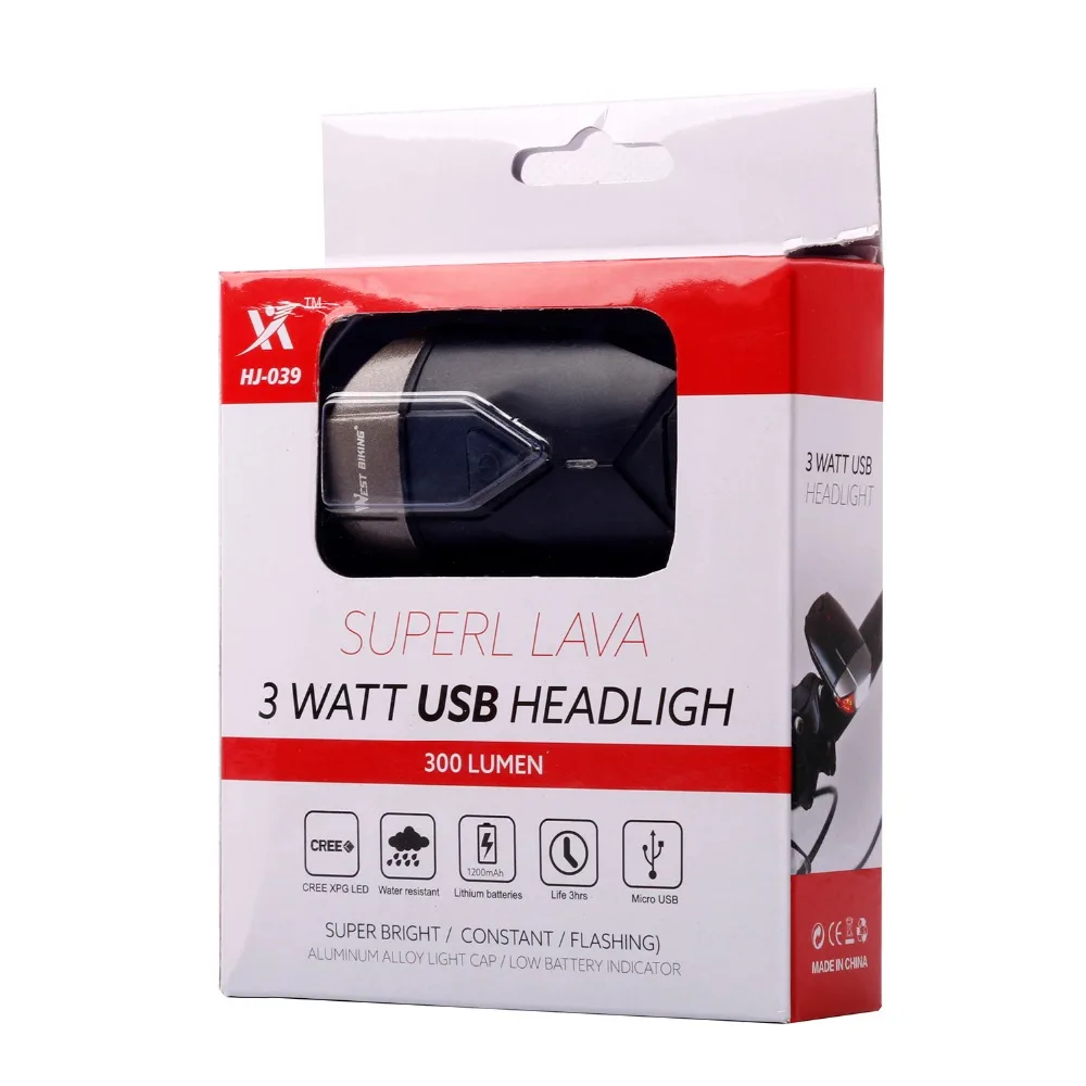 WEST BIKING цикл USB Перезаряжаемый передний свет для велосипедного шлема велосипед светодиодный руль лампы велосипедный шлем безопасность вспышка светильник фонарь