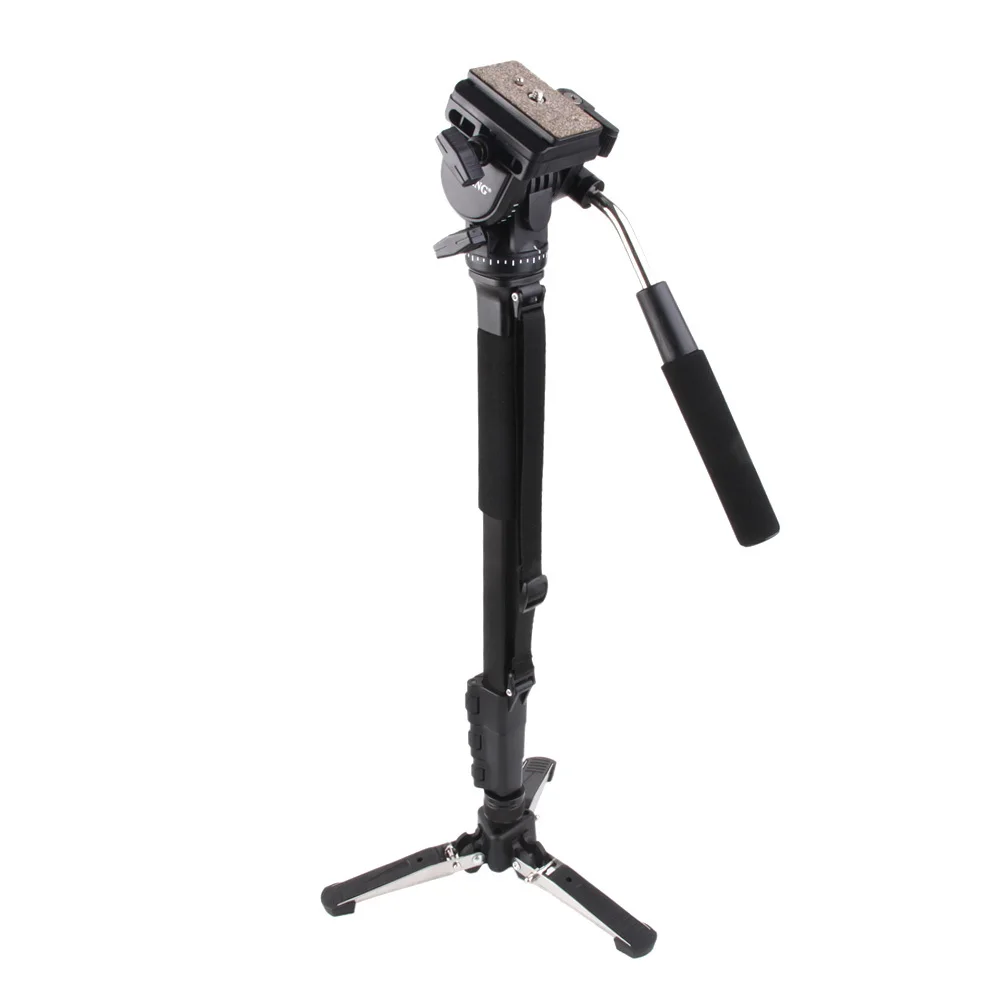 Supon YT288 камера штатив 3 Раздел продлить Регулируемый + шаровой головкой 1/4 дюймов