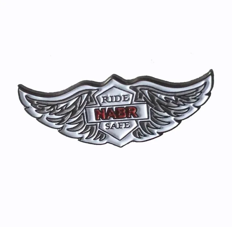 RIDE NABR безопасные металлические значки на лацкан Металлическая Булавка для