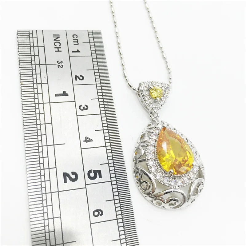 Полые сердца 925 стерлингового серебра Свадебная искусственная кожа набор