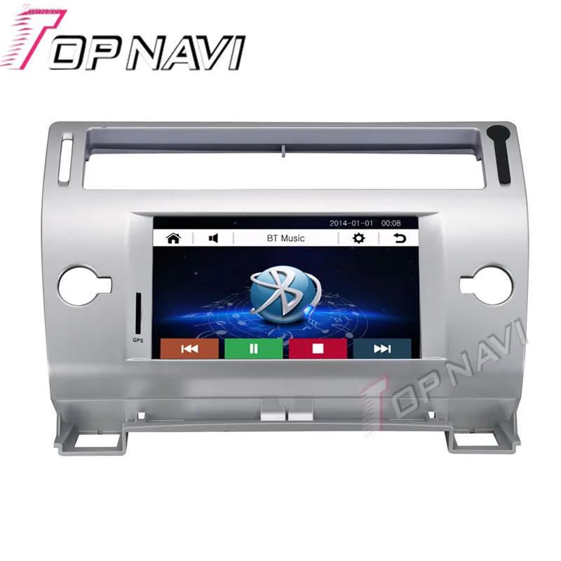 7 дюймовый автомобильный DVD плеер Topnavi GPS для Citroen C4 автомобильное радио