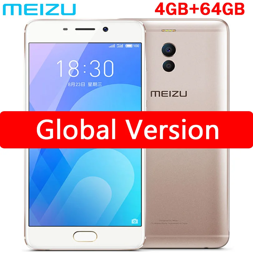 Оригинал Meizu M6 Note 4 ГБ Оперативная память глобальной прошивки 625 Octa Core 5 &quotFHD