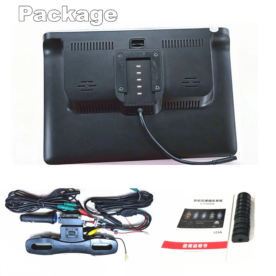 11," HD 1080P Android 7,1 ram 2GB rom 16GB Octa-core 1,6 GHz wifi 3g/4G BT Mirror Link OBD TPMS FM подголовник заднего сиденья мониторы