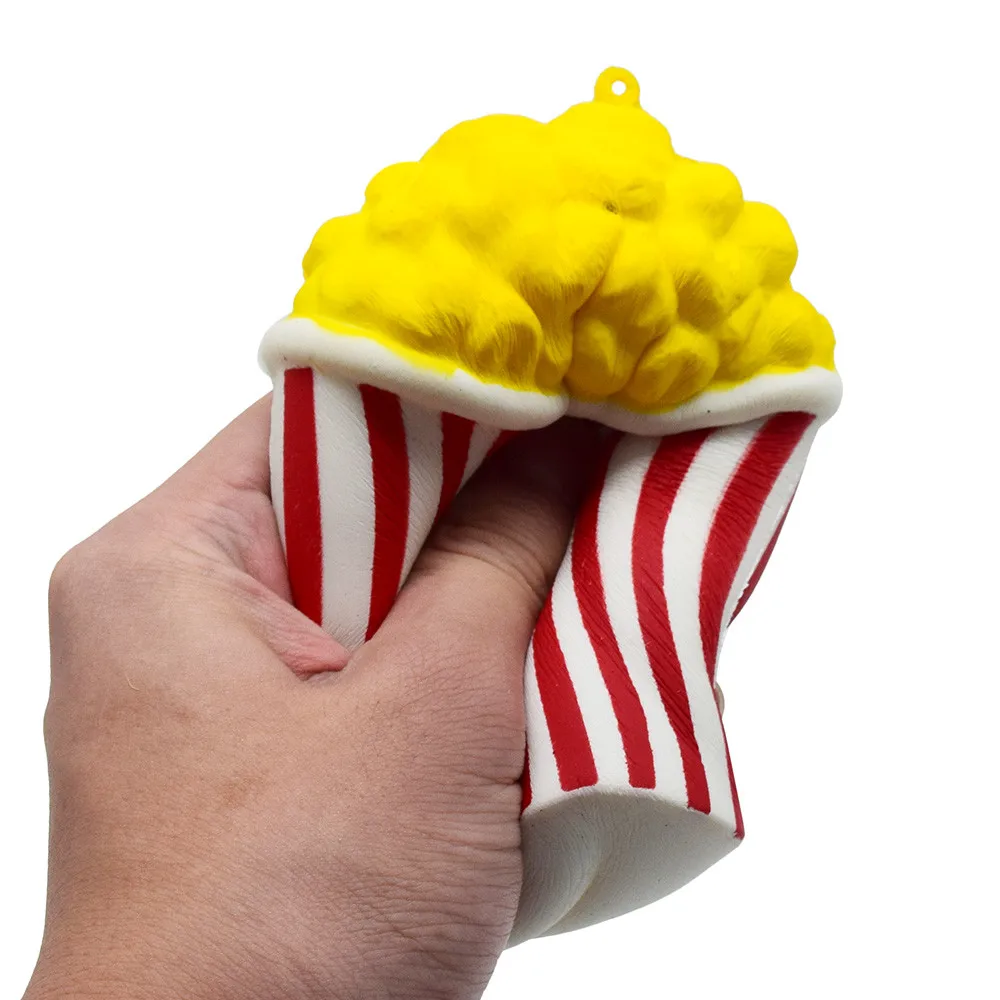 

Cute Popcorn Squishy Jumbo Soft Slow Rising Squeeze Soft Slow Rising Pop Corn with Cup Kid Toy Fun Gift 6.18
