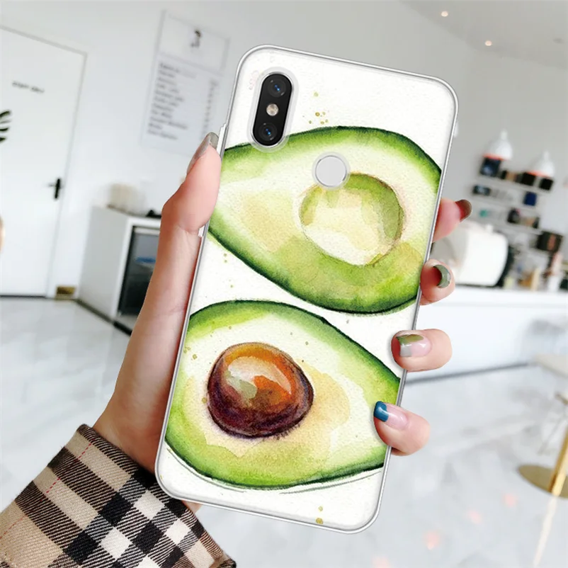 2bannyg ТПУ милые авокадо принципиально для Coque Xiaomi Redmi 7 8 4X3 S 4A 5 Plus 7A 8A 6A Go S2 K20 Pro Note 4/Note 5 4X 5A 6 7 8 Pro 8T Fundas чехол - Цвет: 2bannyg