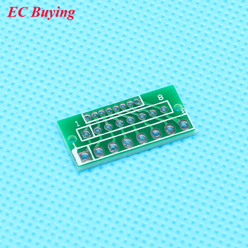20 шт 1 27 мм 2 0 54 8pin адаптер плата для беспроводного модуля 24|adapter board|adapter module boardwireless