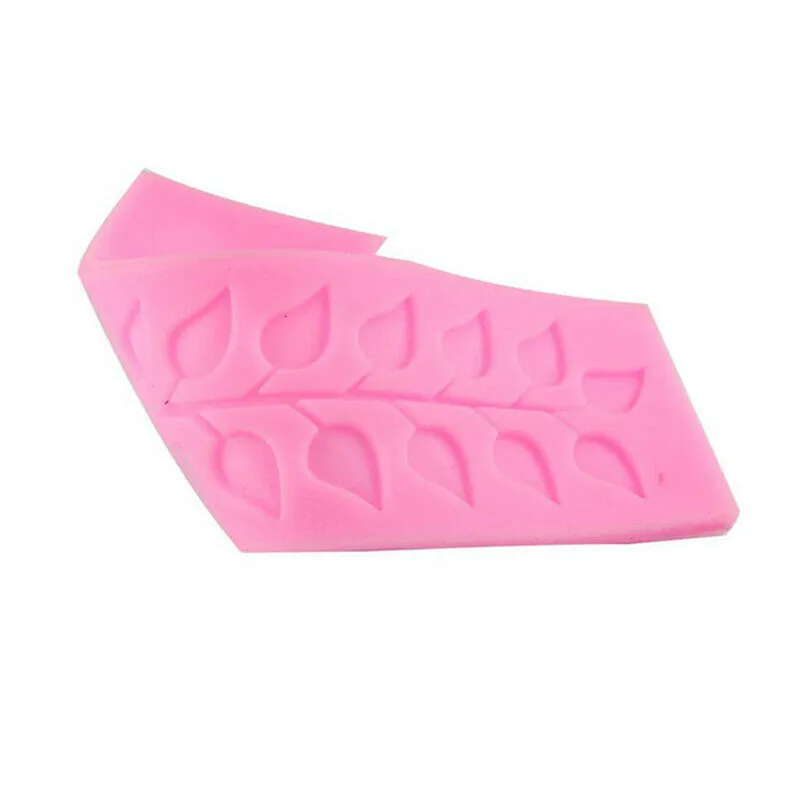 TTLIFE Large Leaf Lace Rectangle Mat Pad Silicone Mold 3D Fondant Cake Baking Decorating Mould Decoration Tools DIY Gifts | Дом и сад