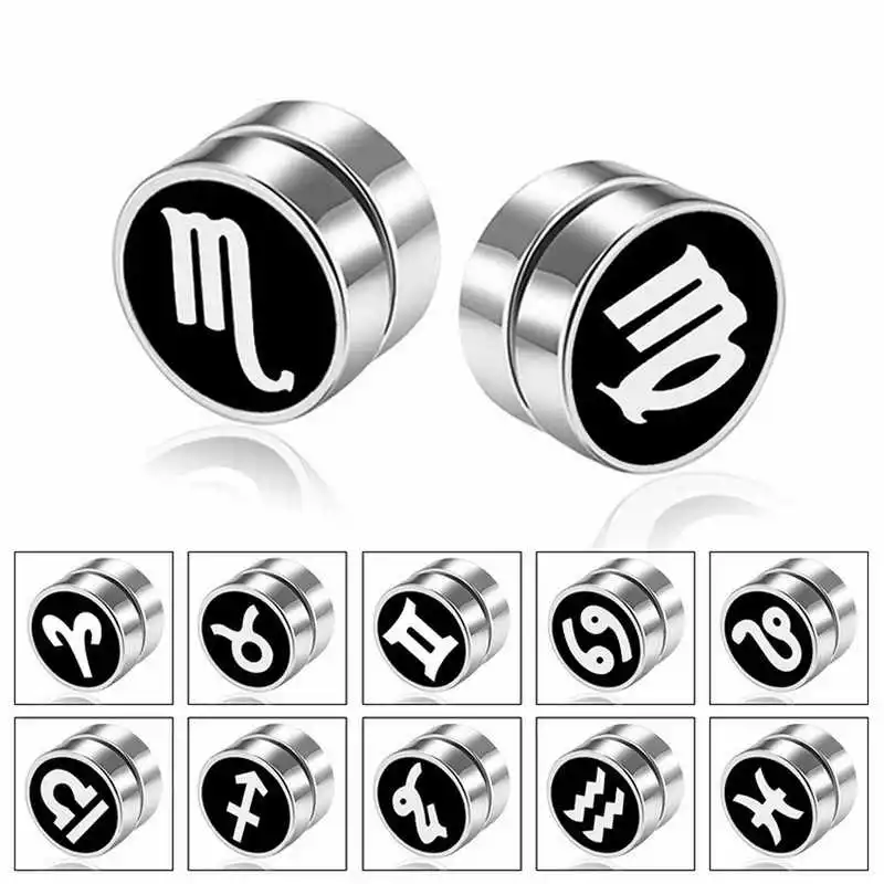 Женские и мужские серьги без отверстия для ушей модные магнитные аксессуары в