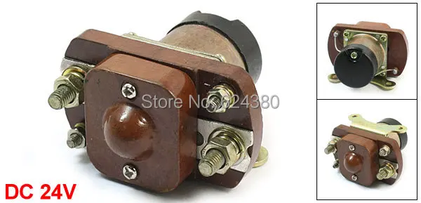 

DC24V 100A Bridge Main Contact Double Breaking Point Mini Miniature DC Contactor Direct Action Solenoid Type MZJ-100A Discount