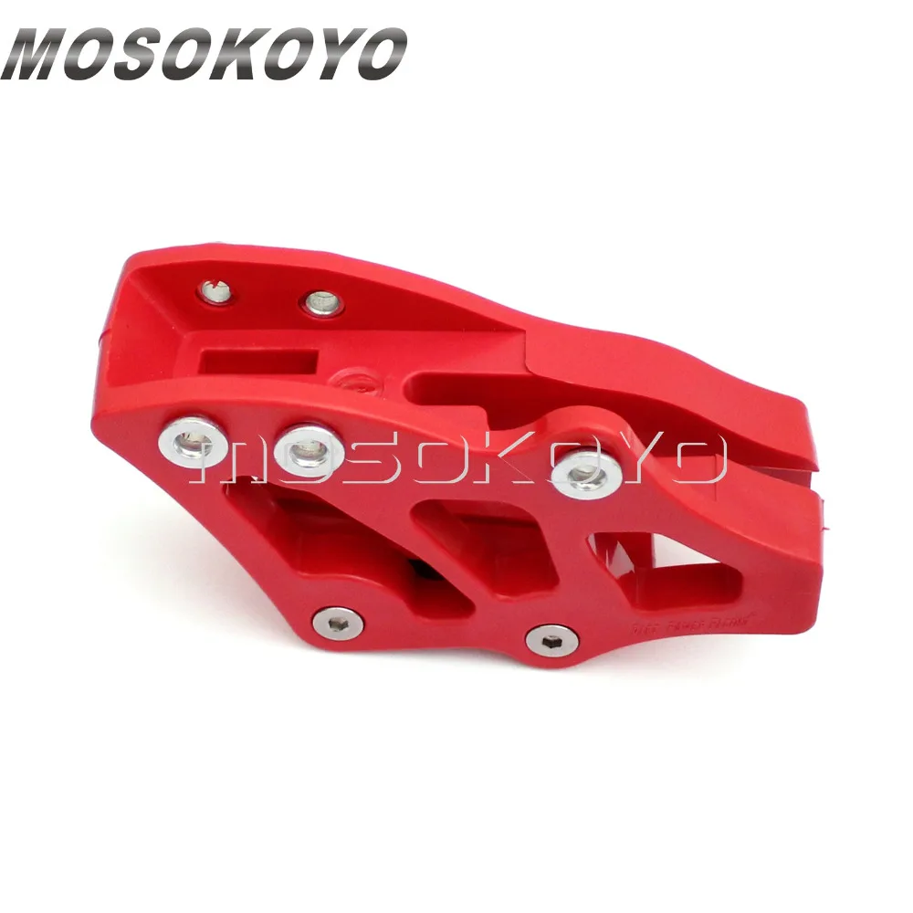 Направляющая цепи для мотоцикла Honda CR CRF 125R 250R 250X 450R 450X 2005 2007 Red|Накладки и