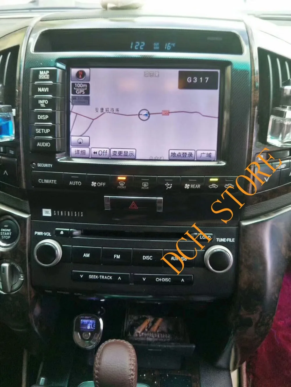 16 дюймов tesla стиль Android 8,1 автомобильный dvd-плеер GPS Navi для Toyota Land Cruiser landcruiser LC200 2007- VXR GXR px6 CARPLAY