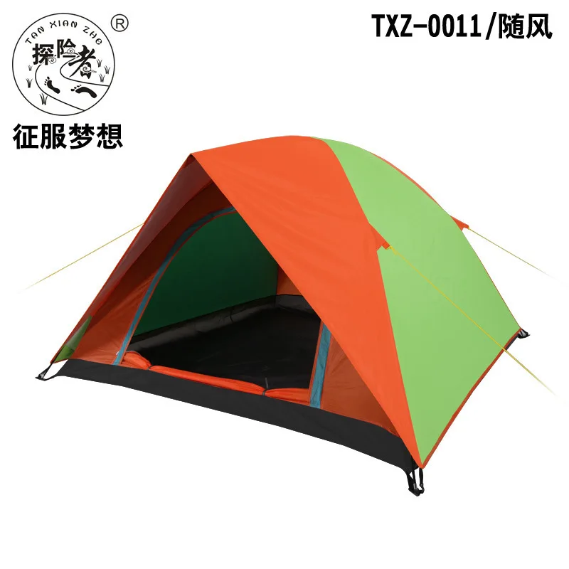 Новинка 2015 распродажа водонепроницаемая двухслойная палатка для походов езды на