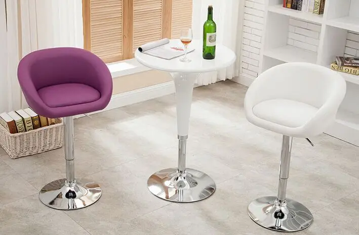 Европейские барные кресла вращающееся на высокой ножке кресло cortex барный стул