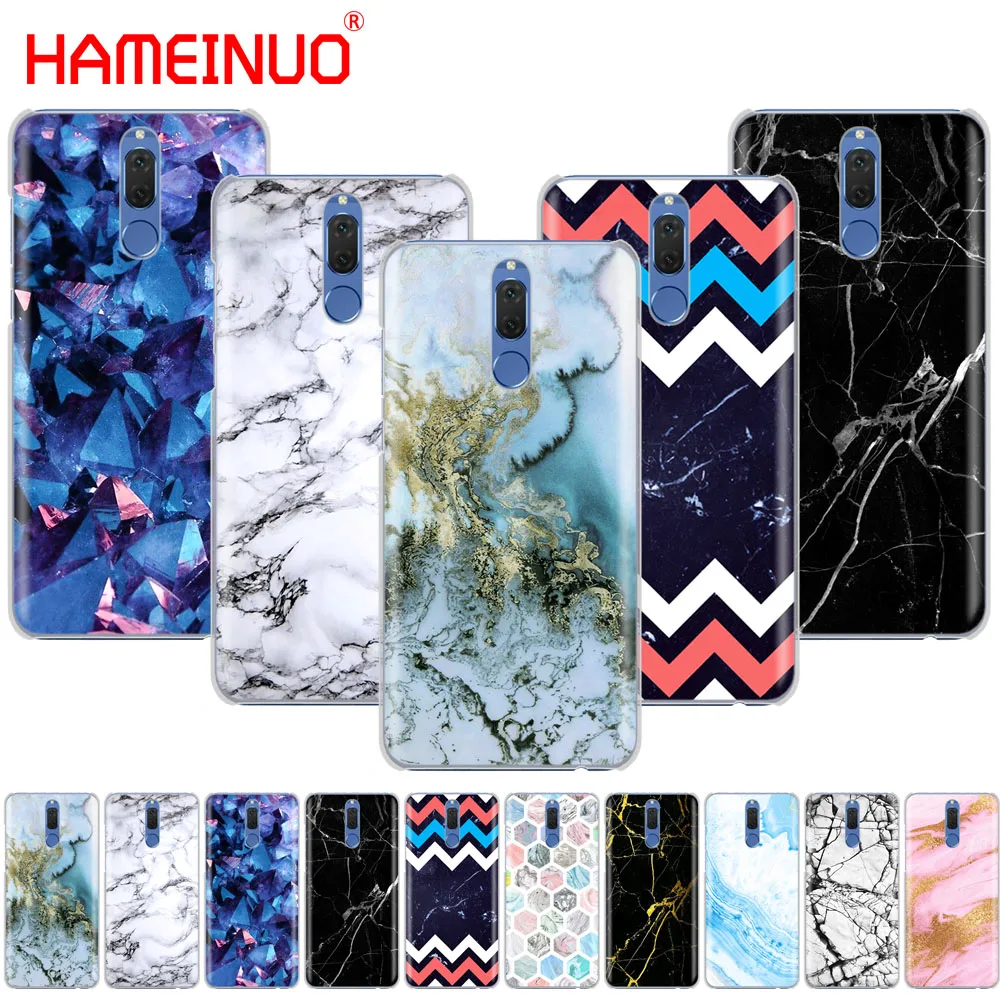 HAMEINUO мраморный Модный чехол для телефона Huawei NOVA 2 2S 3e PLUS LITE p smart 2018 enjoy 7s mate 7 8 9 10 pro |