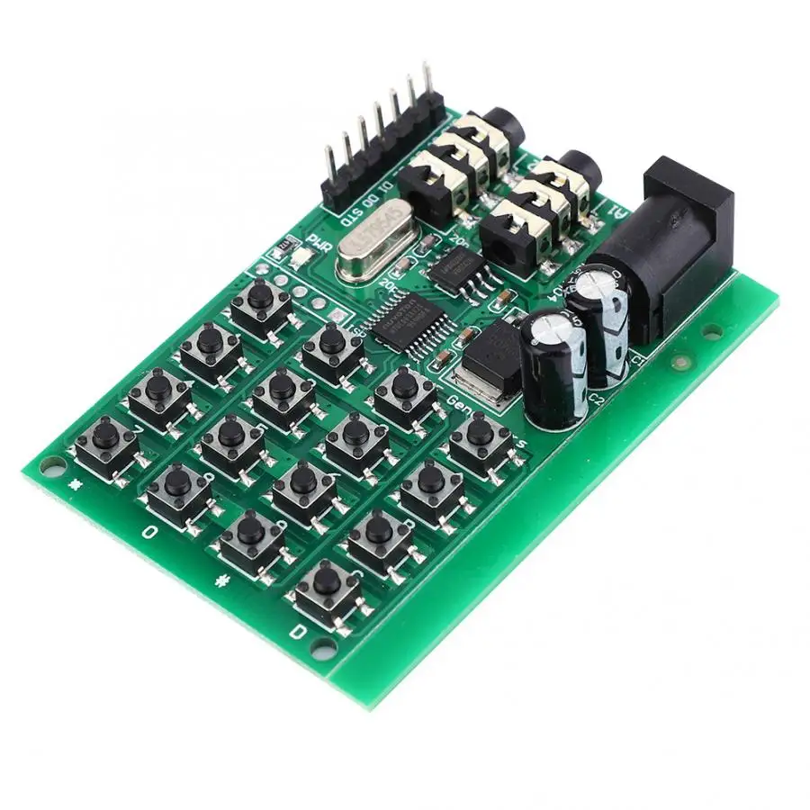 AE11A04 5 ~ 24VDC DTMF плата звуковой генератор модуль голосовой двойной кодирующий