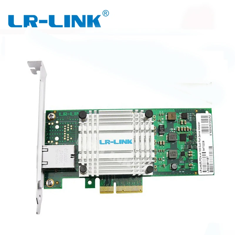 Сетевая карта LR-LINK 9811BT 10 Гб PCI-E NIC медный порт RJ45 со стандартным контроллером