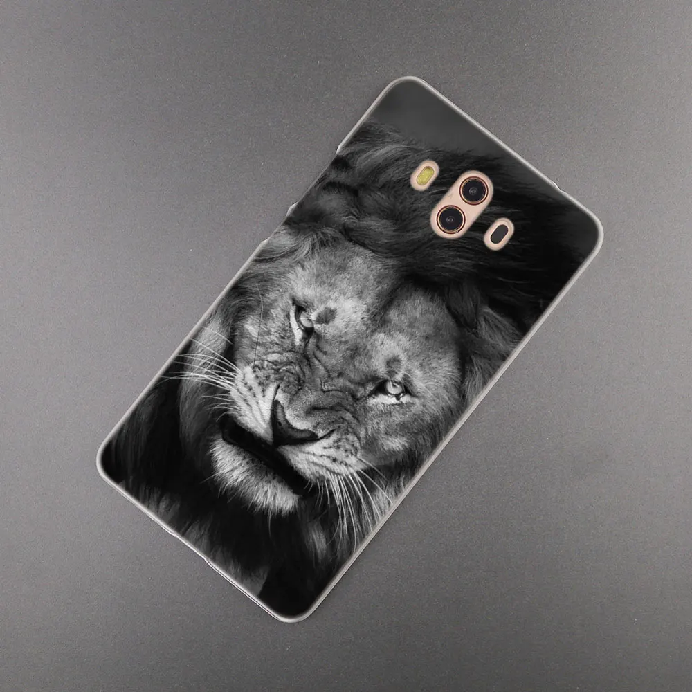 MLLSE «Лев» Модный чехол КРЫШКА ДЛЯ huawei Коврики S 10 20 Lite рro Y3II Y5II Y6II Y5 Y6 Y7 Prime Y9 Лидер продаж