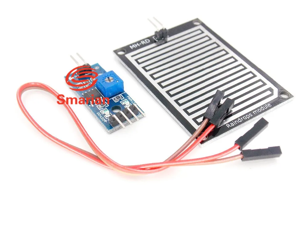 10 шт. датчик дождя модуль обнаружения капель Raspberry Pi Diy набор игрушек для