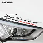 Автомобильный Стайлинг Sports Mind, автомобильная лампа, бровь, автомобильные наклейки для hyundai santa fe santafe, внешние аксессуары