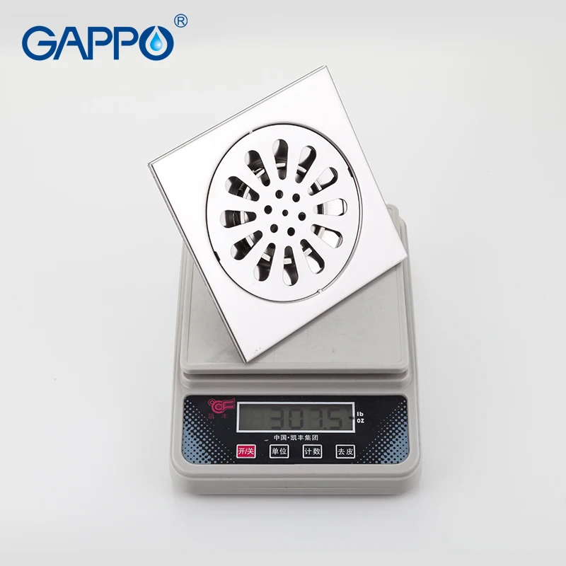 GAPPO Drains Anti-odor Bathroom shower Floor bath drainer stopper Bathtub Shower Drainers Strainers | Обустройство дома