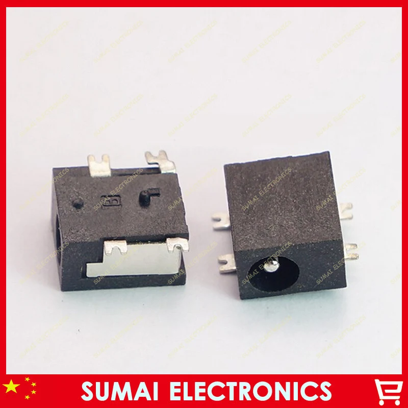 DC 033 jack Tablet lap top s 4 SMT foot 3 5*1 мм power Jack для ноутбука бесплатная доставка|connector
