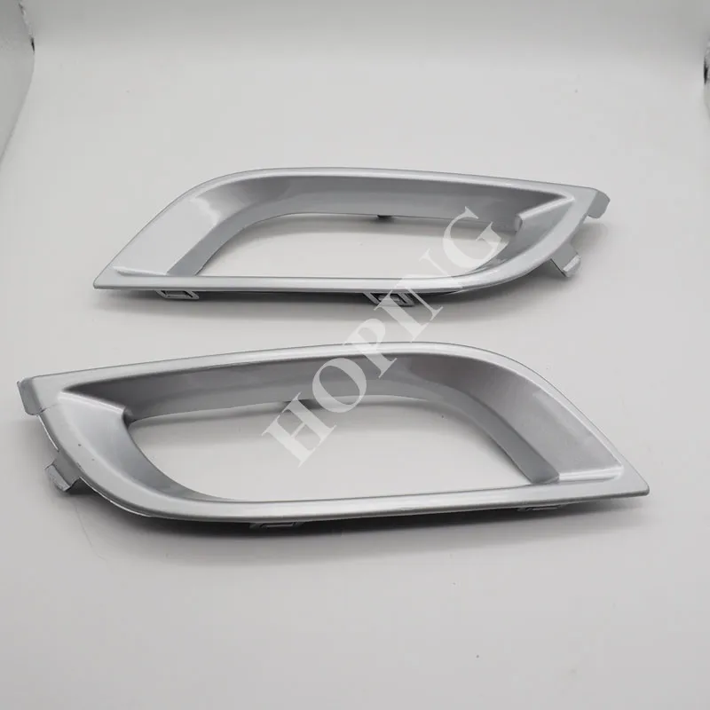 Надеясь Авто Щепка противотуманных фар Крышка для MAZDA 3 AXELA BL 2nd поколения 2008 2009 2010 2011 2012 2013 Серебряный Gen2 M3 BL